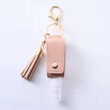 Estuche Portátil de Hand Sanitizer con Llavero (Variedad)