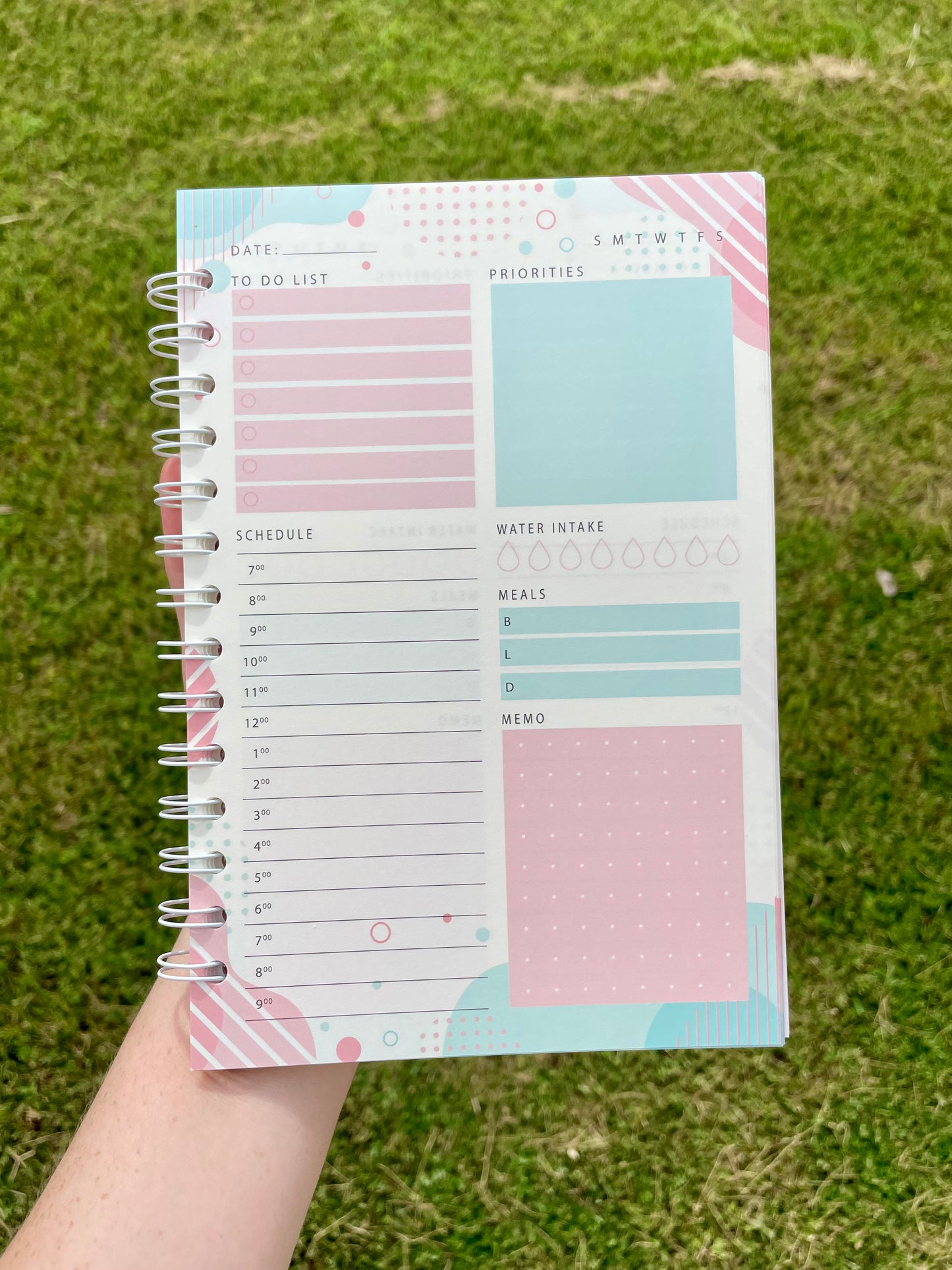 Agenda / Planificador Diario (Sin Fecha)