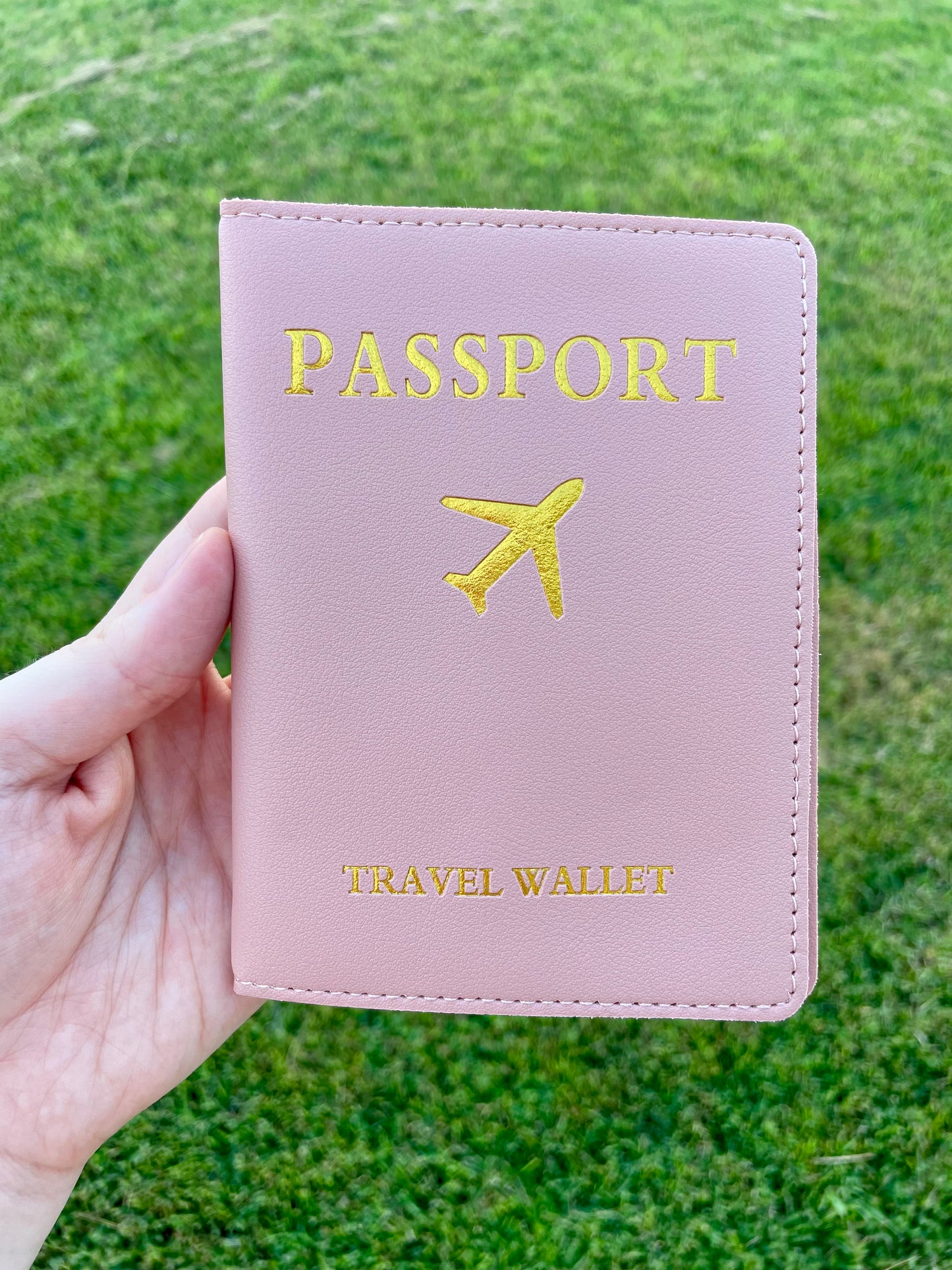 Estuche de pasaporte y etiqueta de maleta - Set para viaje