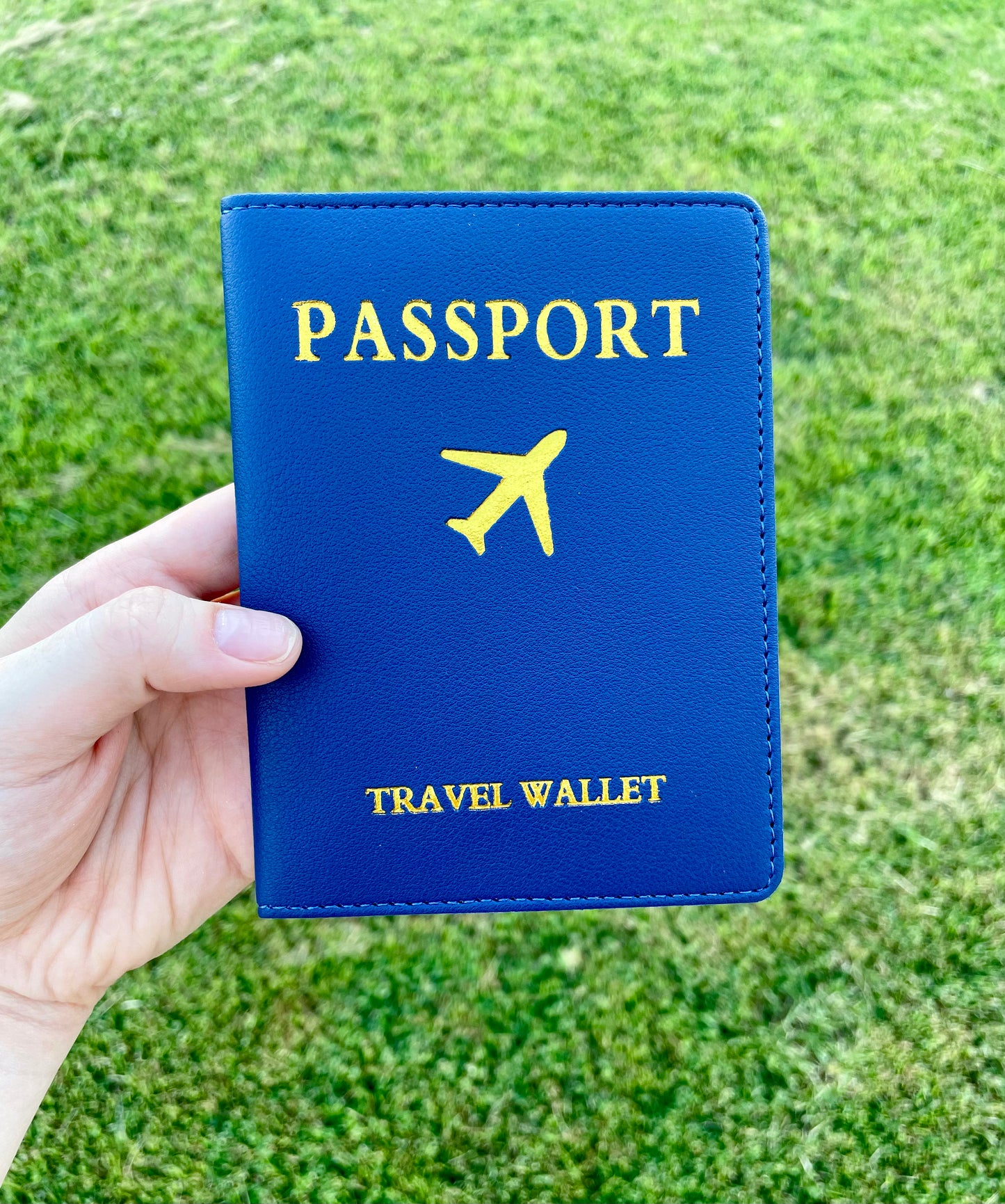 Estuche de pasaporte y etiqueta de maleta - Set para viaje
