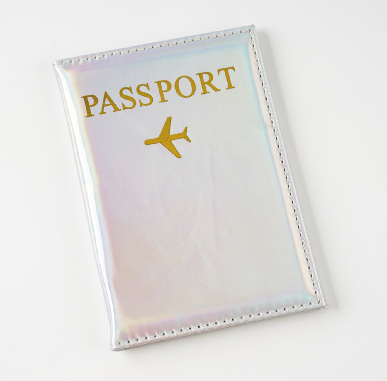 Estuche de pasaporte - Color Metálico y Tornasol
