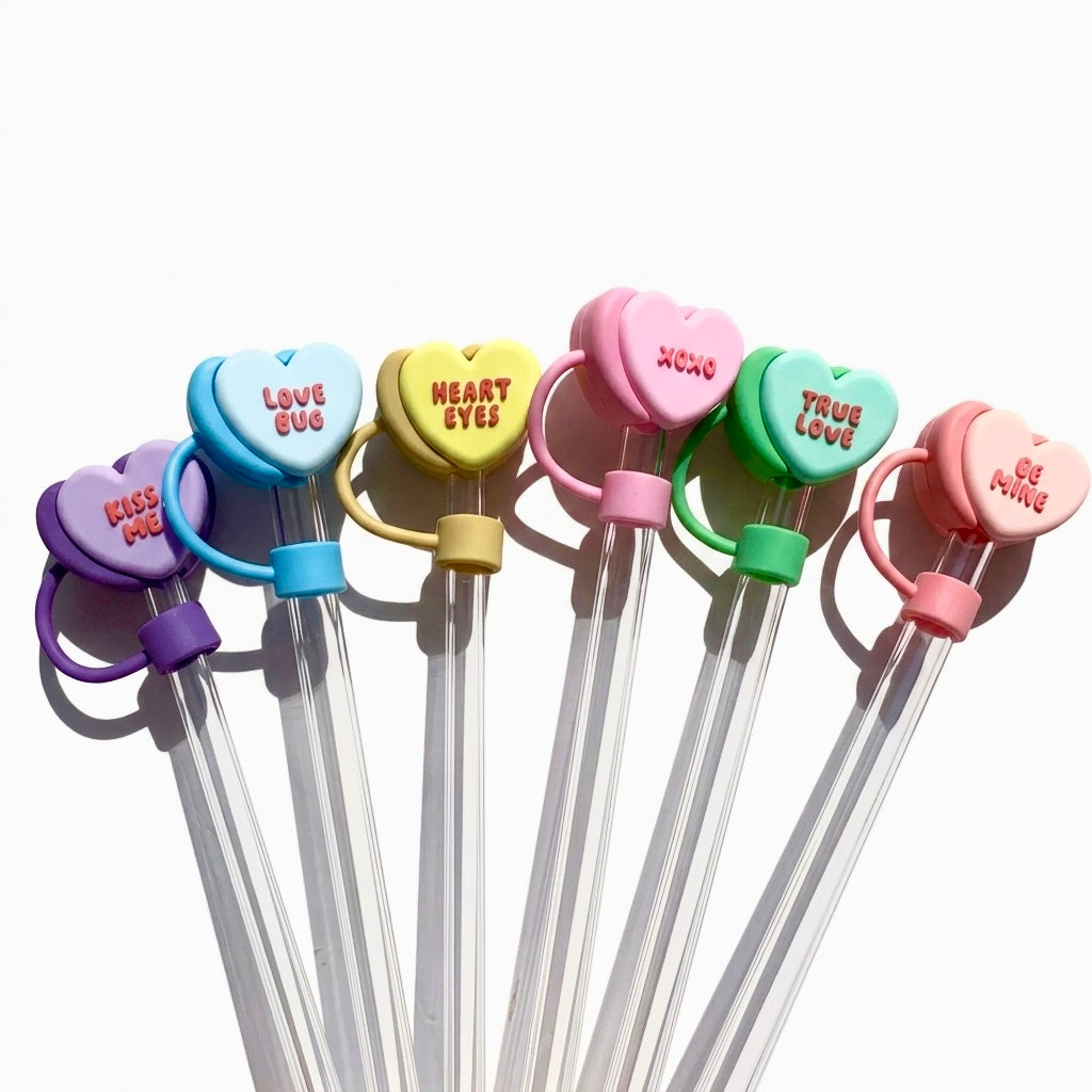 Tapas para Sobertos en Silicona - Estilo de Corazón (Variedad)