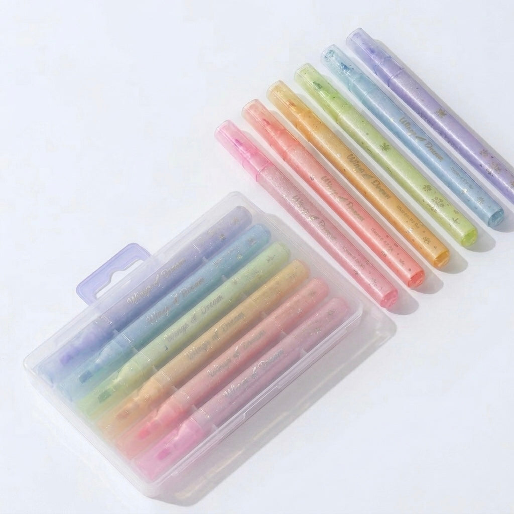 Set de Highlighters de Colores con Brillo