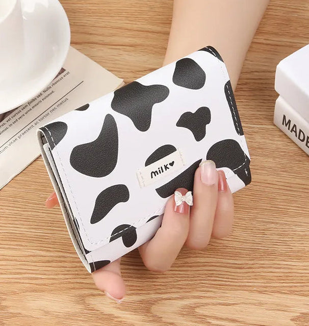 Wallet Portátil y Compacta - Diseño Animal Print 🐄