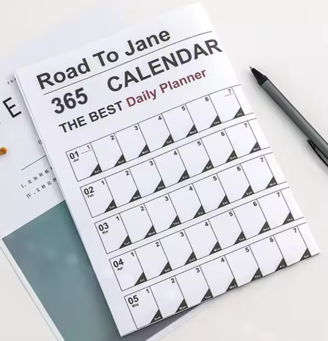 Calendario 365 Visual Completo - La Ruta Hacia el Autodescubrimiento y Proyecto Personal de Vida