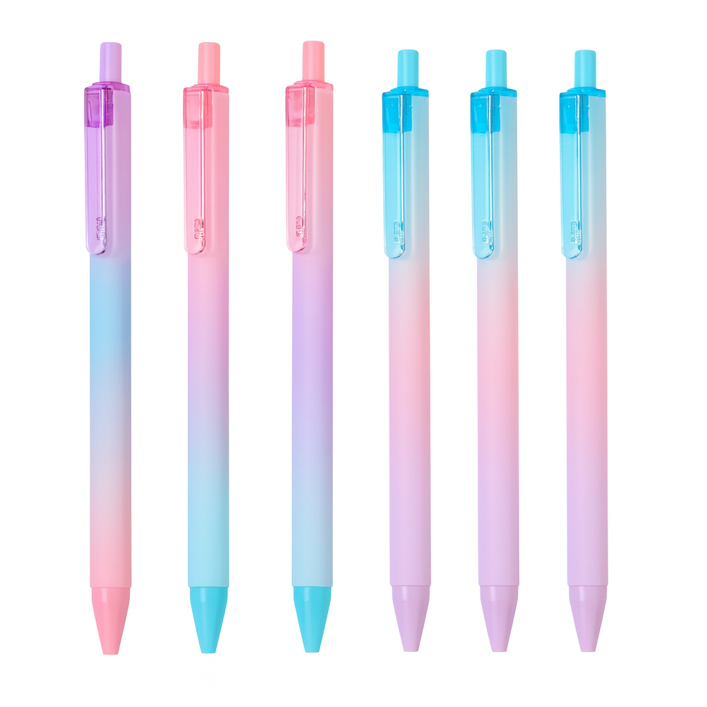 Bolígrafo Tinta Azul - Colores Pastel