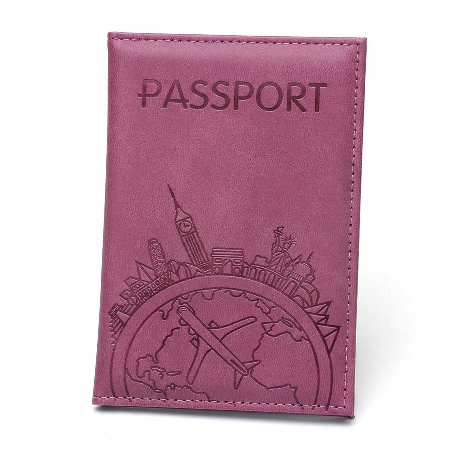 Estuche de pasaporte - Diseño Globo Terráqueo