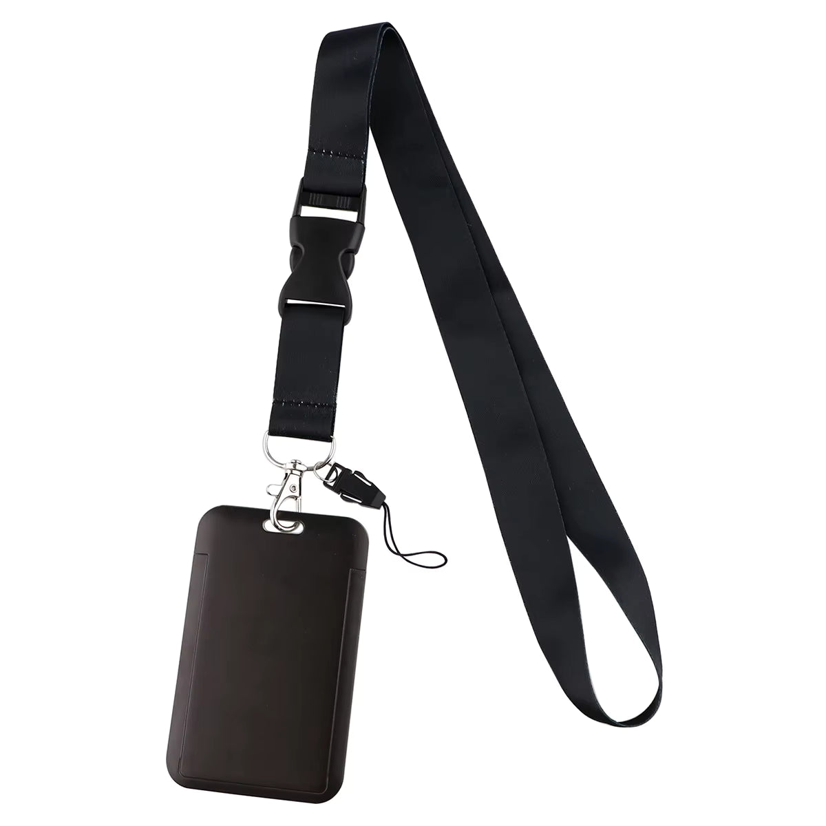 Lanyard con Portatarjetas en Acrílíco - Colores Sólidos (Variedad)