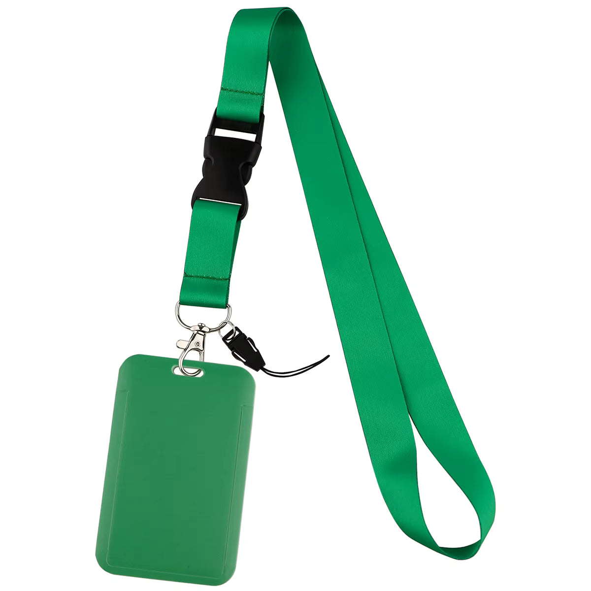 Lanyard con Portatarjetas en Acrílíco - Colores Sólidos (Variedad)