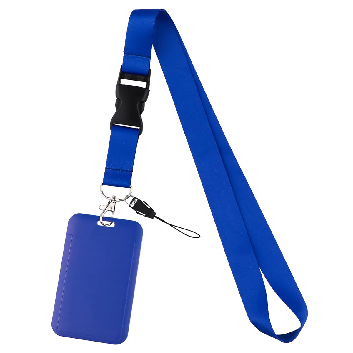 Lanyard con Portatarjetas en Acrílíco - Colores Sólidos (Variedad)