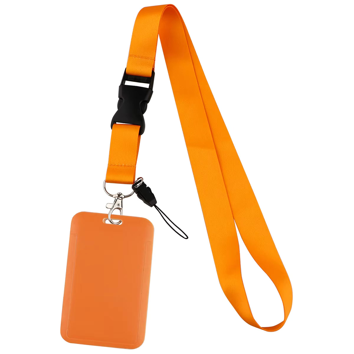 Lanyard con Portatarjetas en Acrílíco - Colores Sólidos (Variedad)