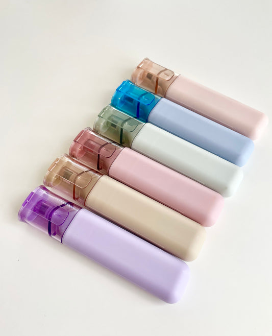 Marcadores (Highlighters) Fino Doble Punta o Grueso - Set de 7 Piezas