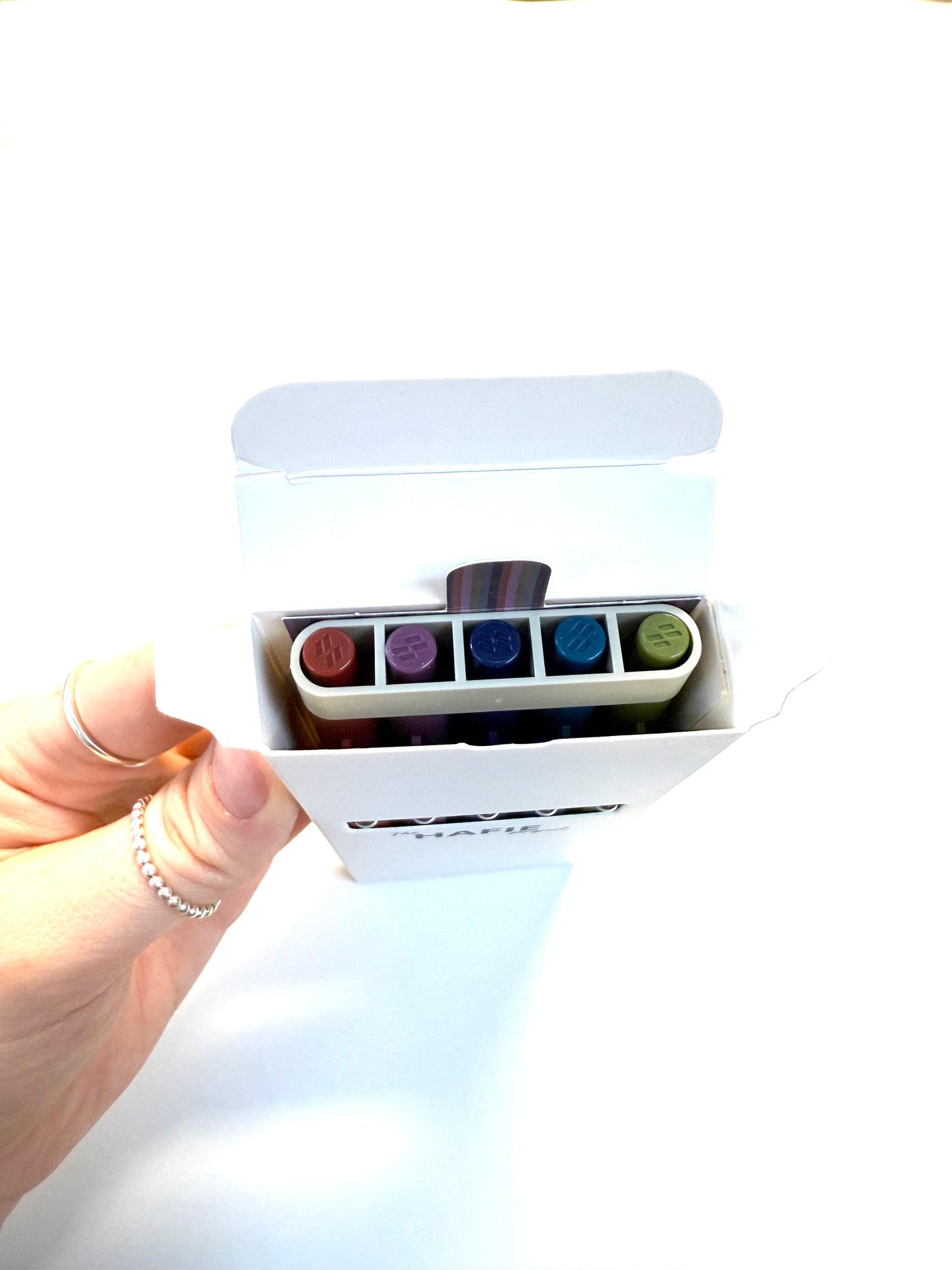 Set de 5 Bolígrafos - Punta Fina y Tinta Negra