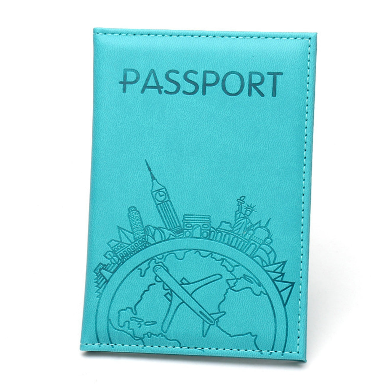 Estuche de pasaporte - Diseño Globo Terráqueo