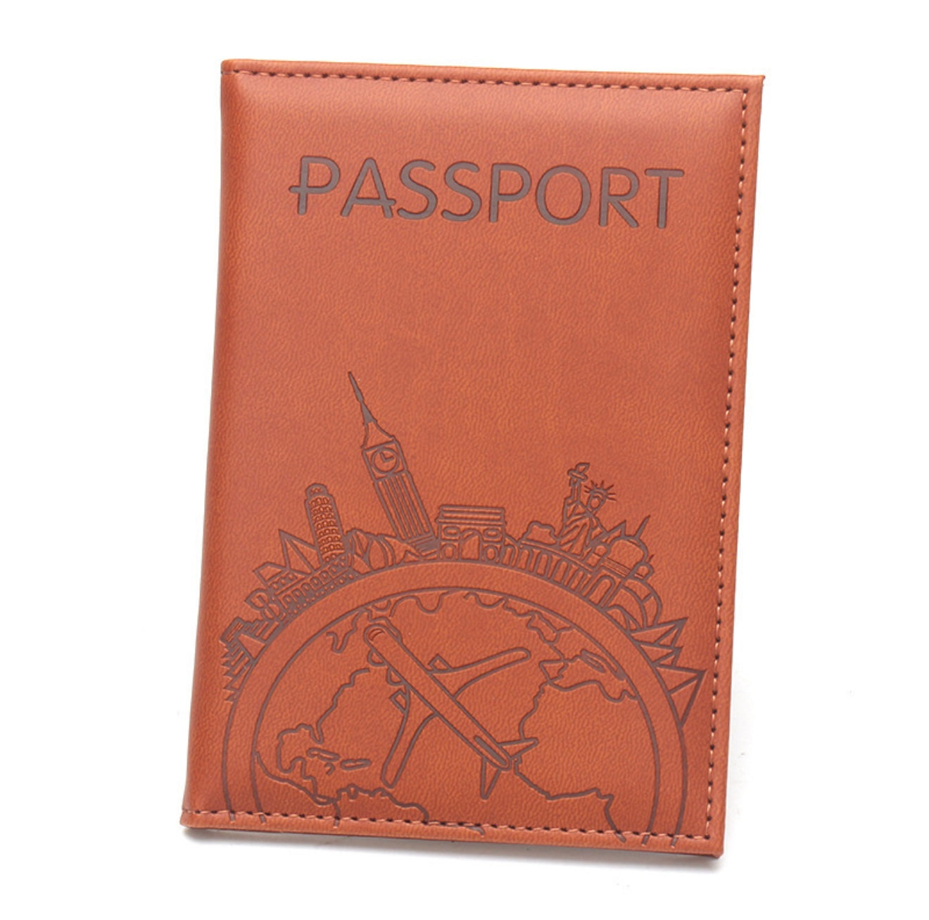 Estuche de pasaporte - Diseño Globo Terráqueo