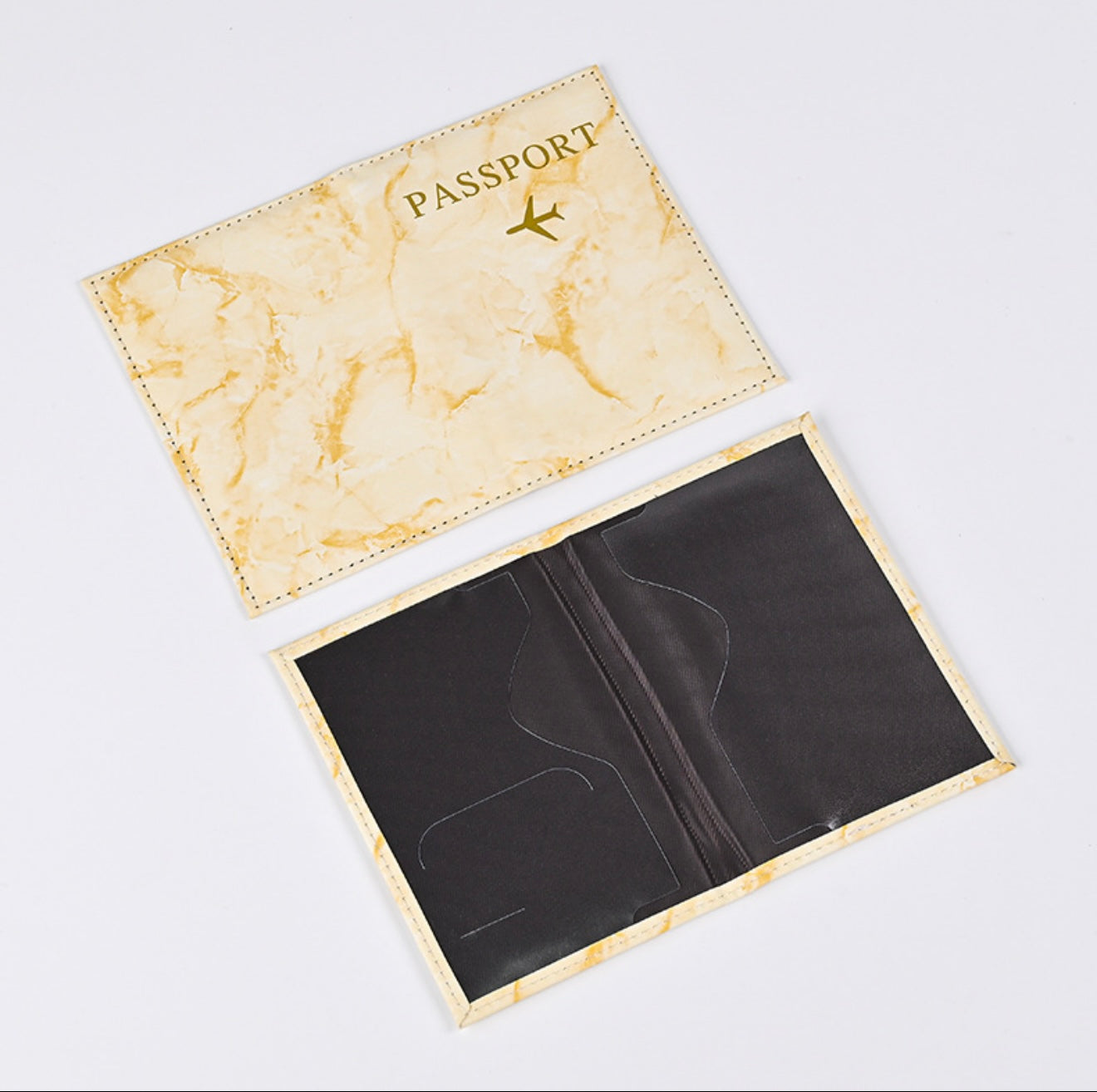 Estuche de pasaporte - Diseño de Nubes