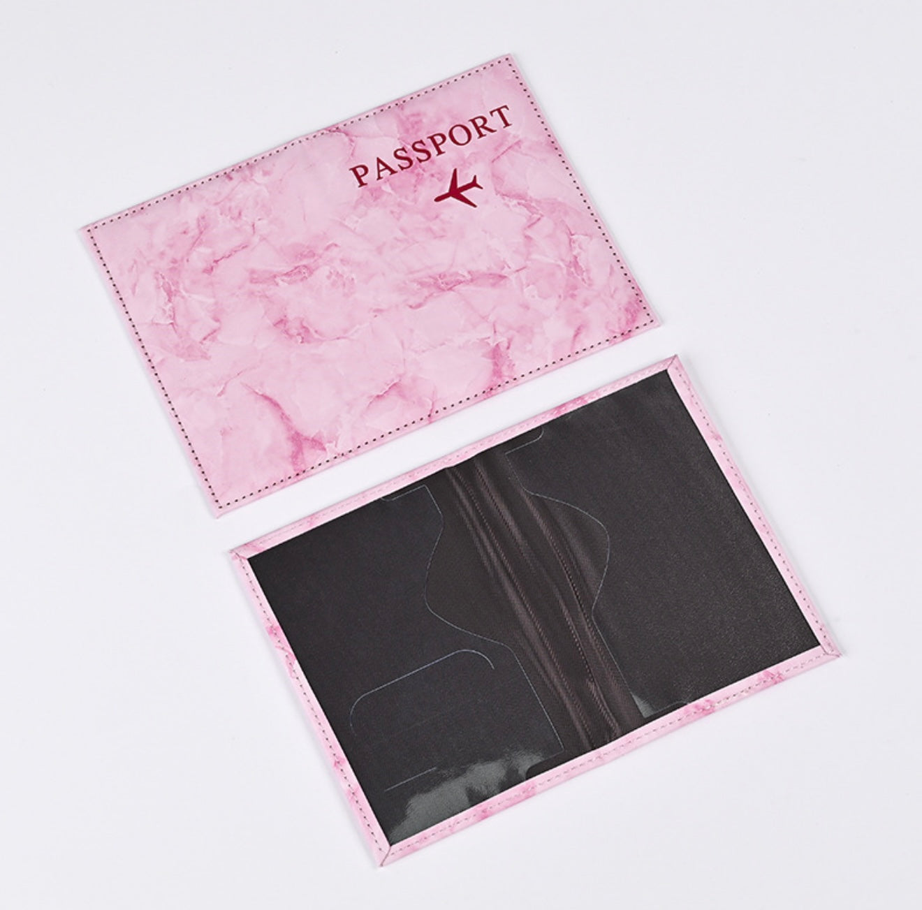 Estuche de pasaporte - Diseño de Nubes