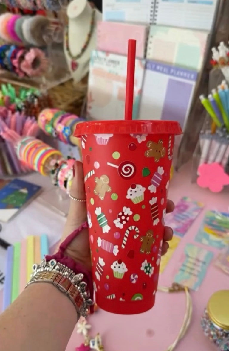 Vasos Navideños - 4 Estilos Disponibles