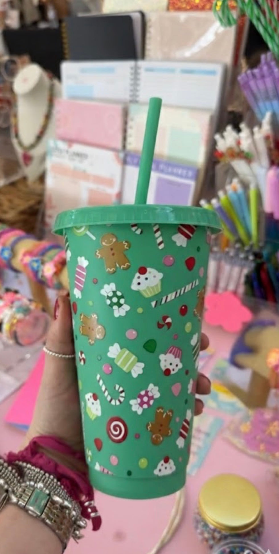 Vasos Navideños - 4 Estilos Disponibles