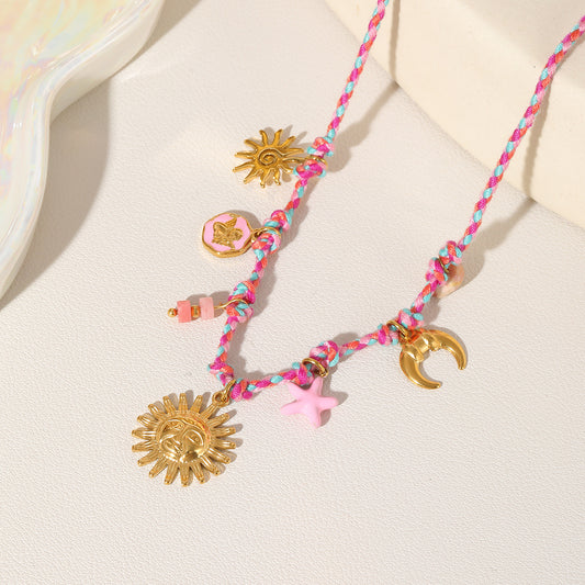 Collar con Diseño de Soles