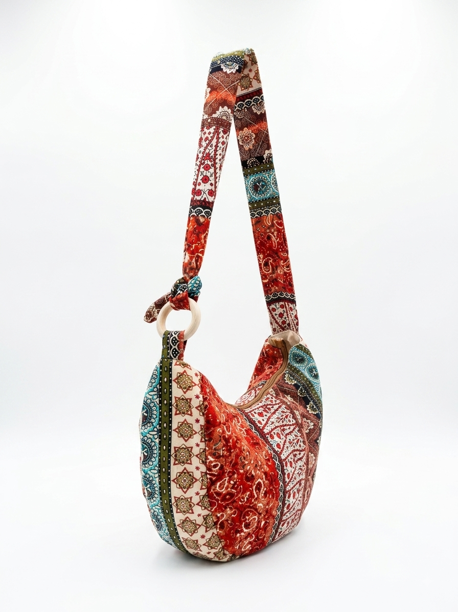 Cartera de Hombro Ajustable - Hecha a Mano