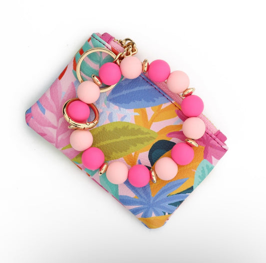 Mini Wallet - Estilo Monedero con Pulsera de Llavero (Variedad)