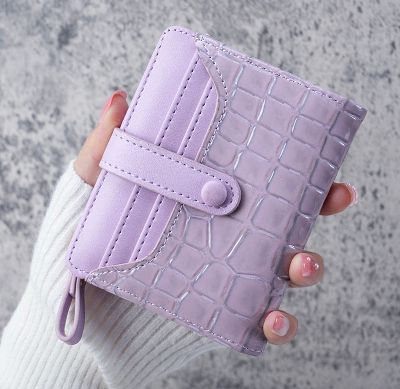 Wallet Portátil y Compacta - Diseño de Hebilla