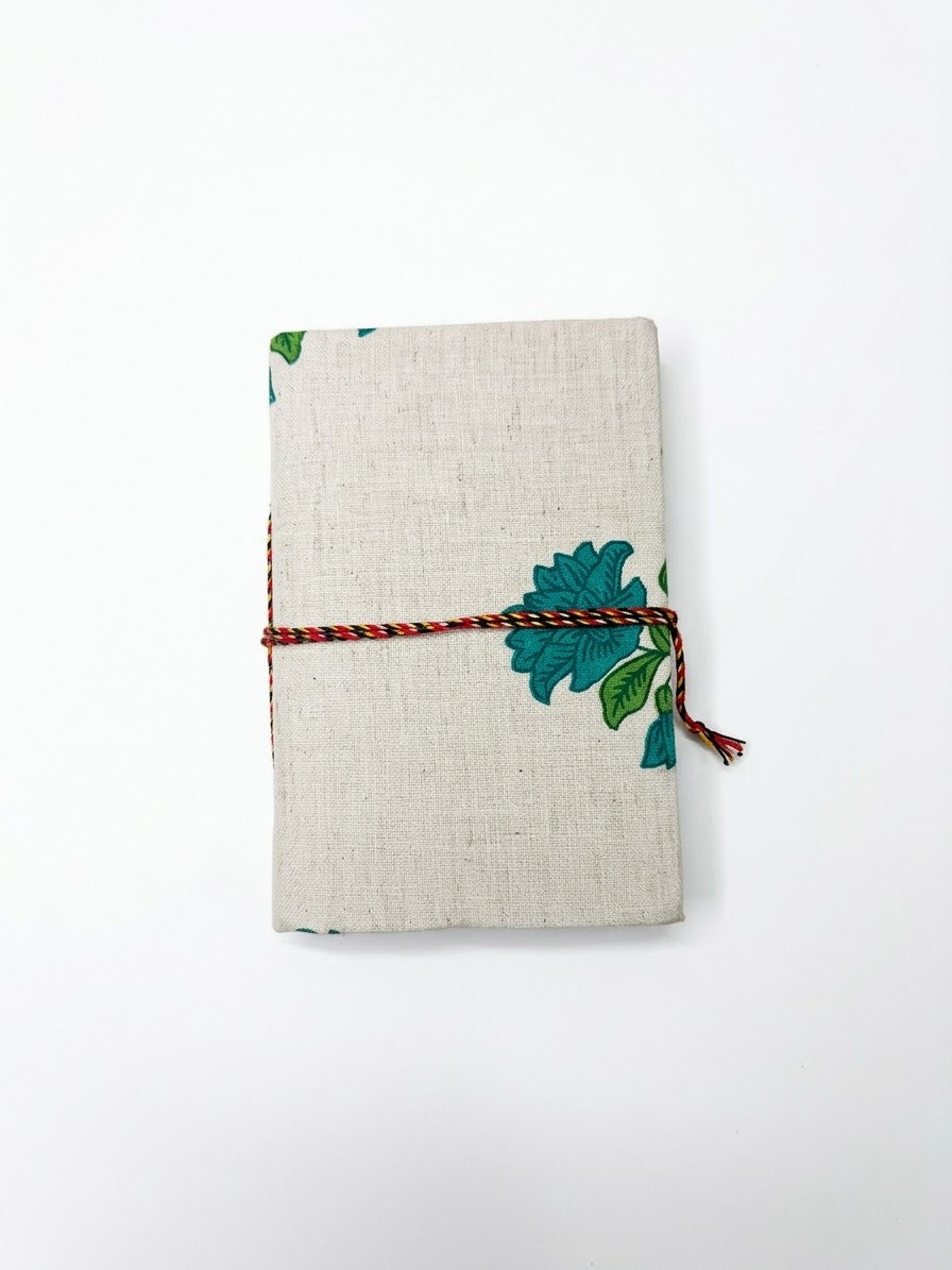 Journal/ Libreta de Tela en Papel Reciclado - (Variedad)