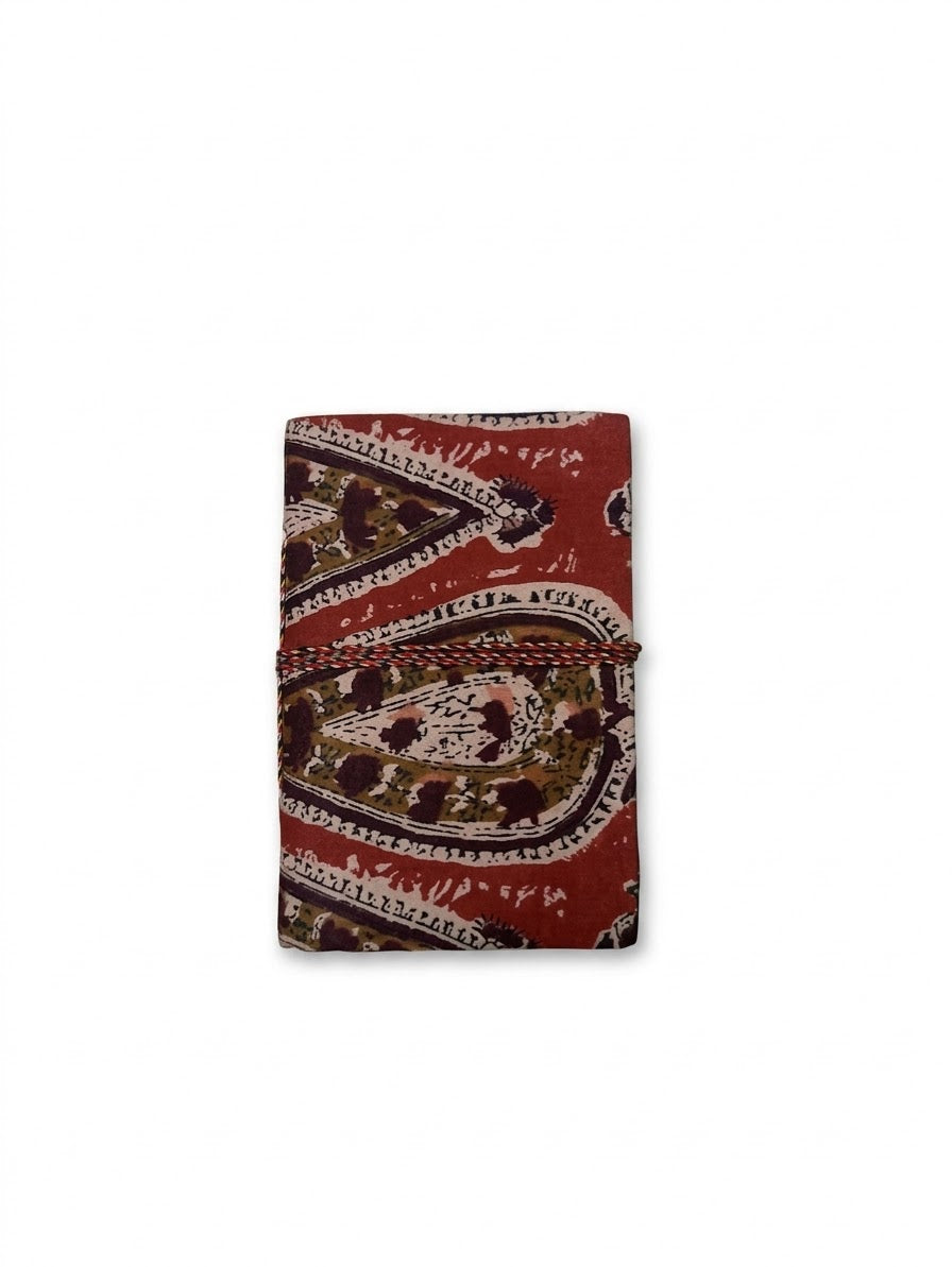 Journal/ Libreta de Tela en Papel Reciclado - (Variedad)