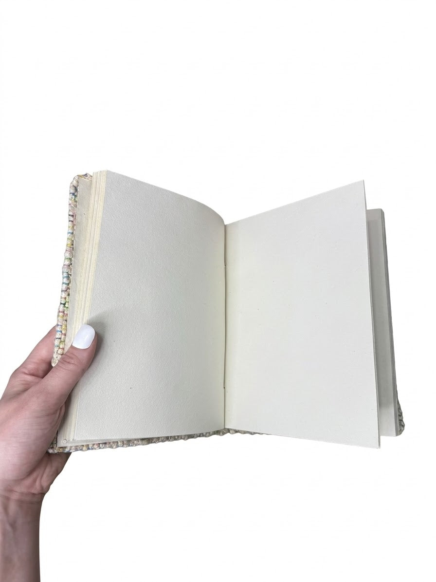Journal / Libreta Forrada en Tela de Algodón y Papel Reciclado (Variedad)
