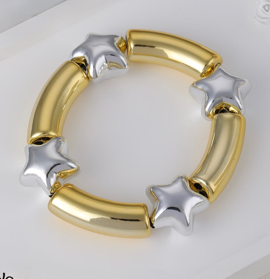 Pulsera Retro Elegante y Elástica (Variedad)