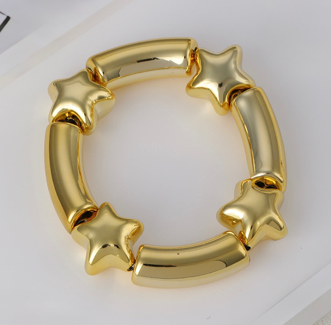 Pulsera Retro Elegante y Elástica (Variedad)