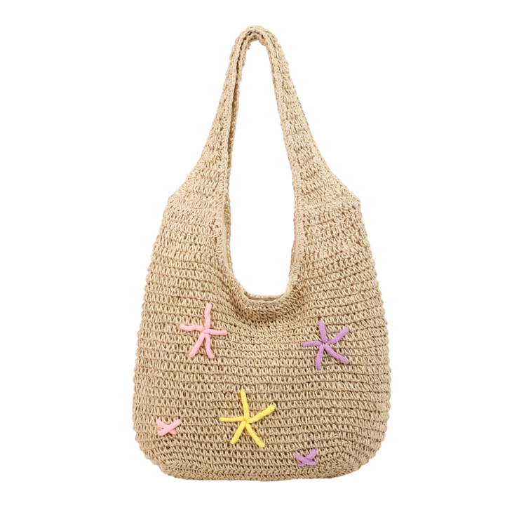 Cartera Boho con Estrellas - Estilo Saco
