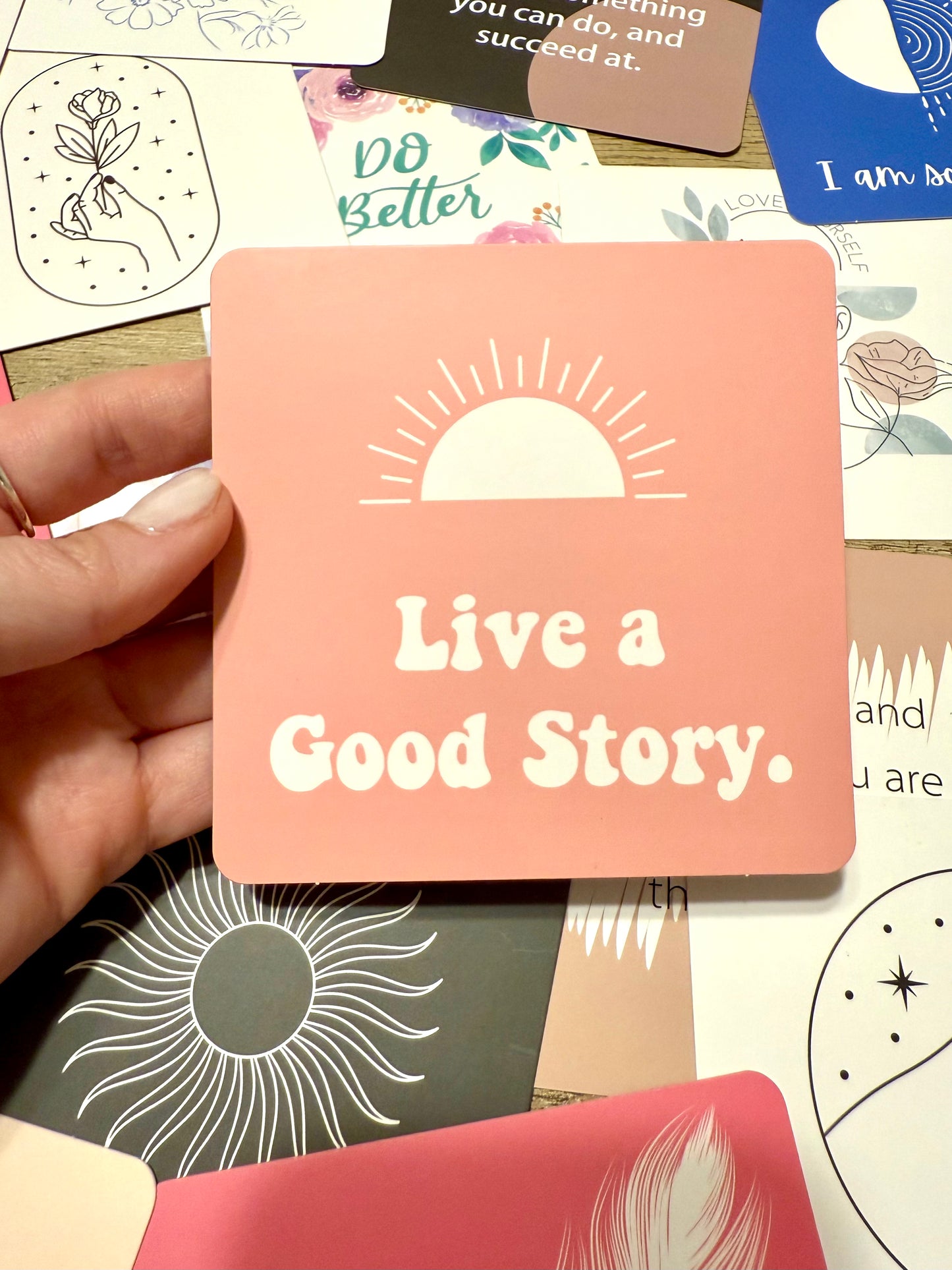 Set de 10 Frases Motivacionales Variadas en Inglés - Incluye Estuche HAFIE