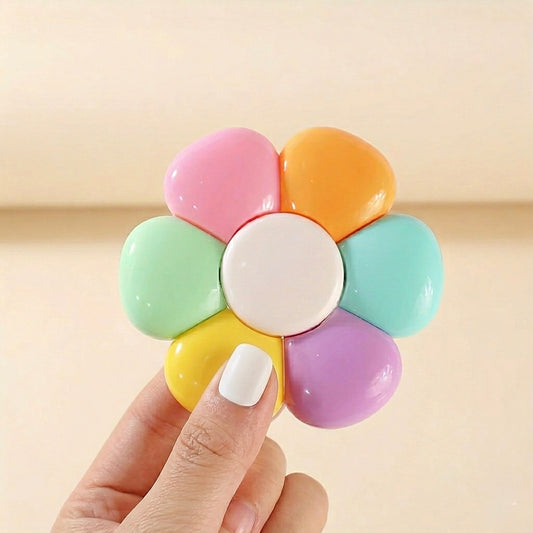 Marcadores (Highlighters) en Diseño de Flor - Pétalos de Colores