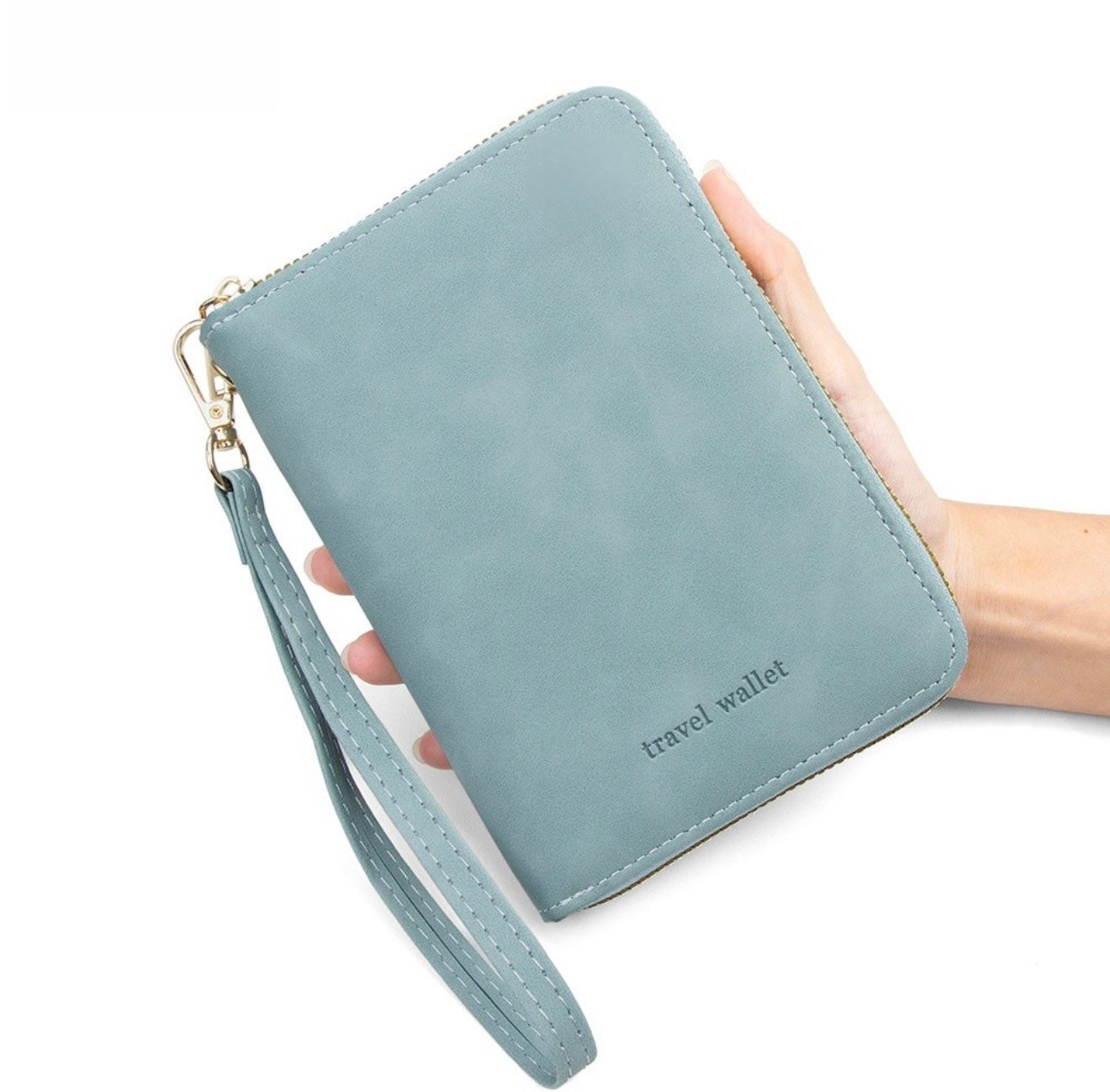 Wallet de Pasaporte con Llavero de Mano (Variedad)