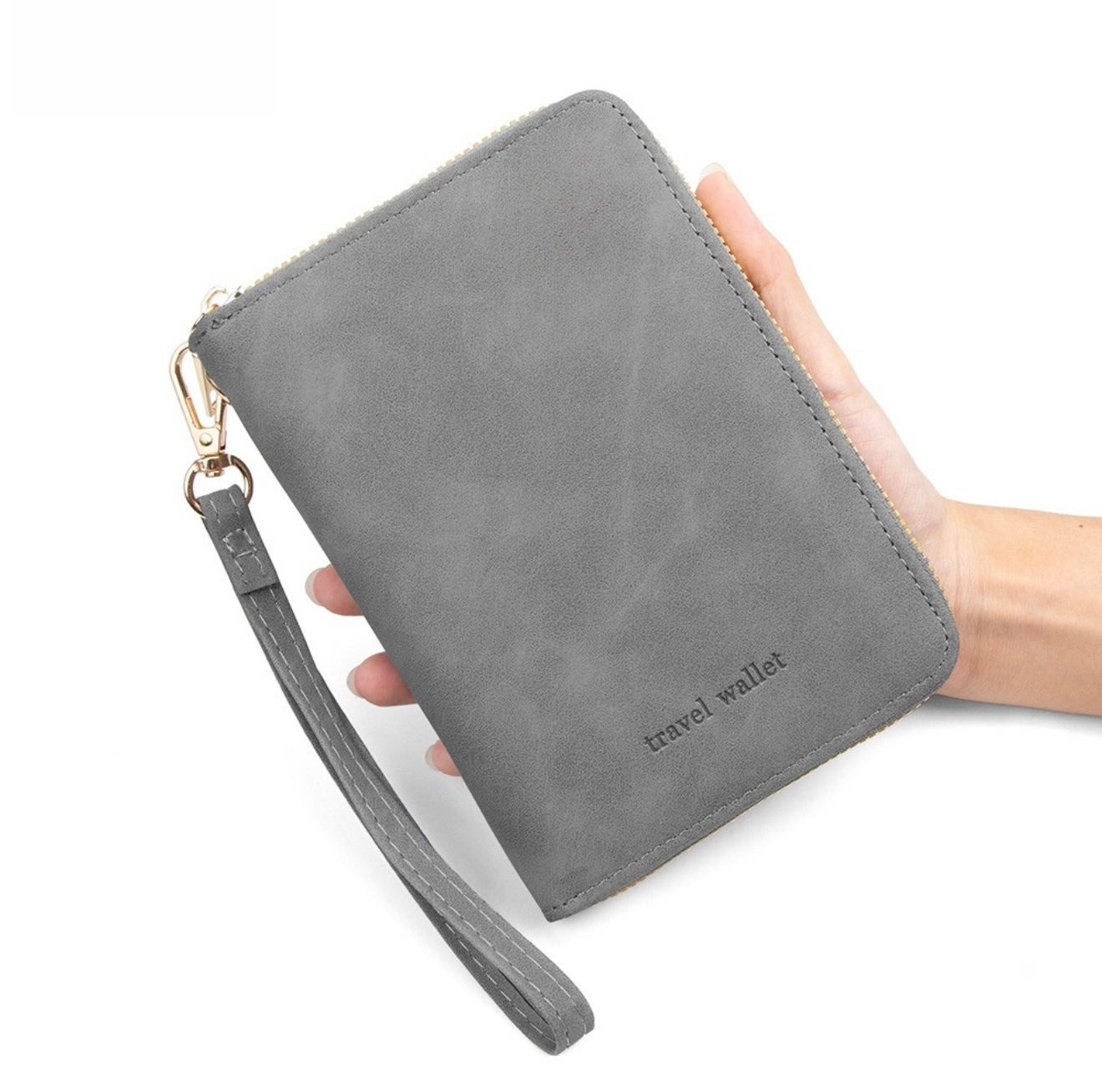 Wallet de Pasaporte con Llavero de Mano (Variedad)