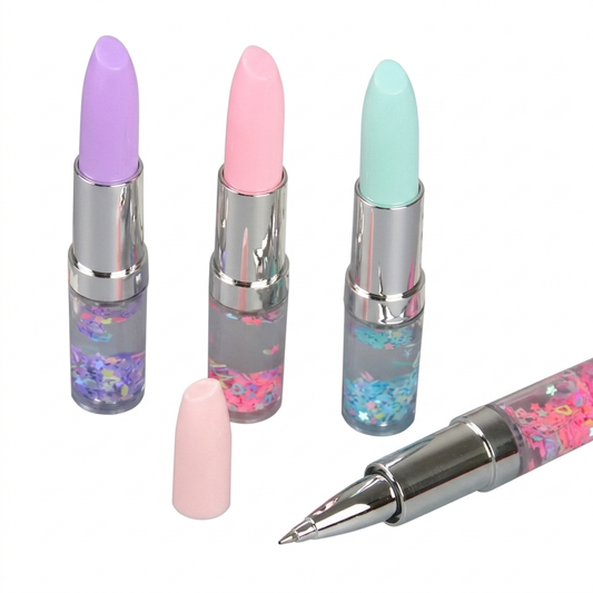 Bolígrafos Diseño de Lipstick - Tinta Azul (Variedad)