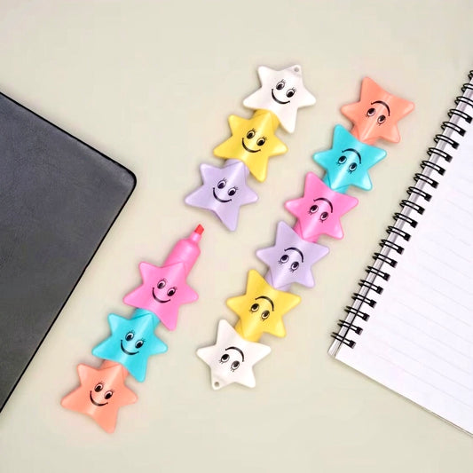 Highlighters (Marcadores) - Diseño de Estrellas