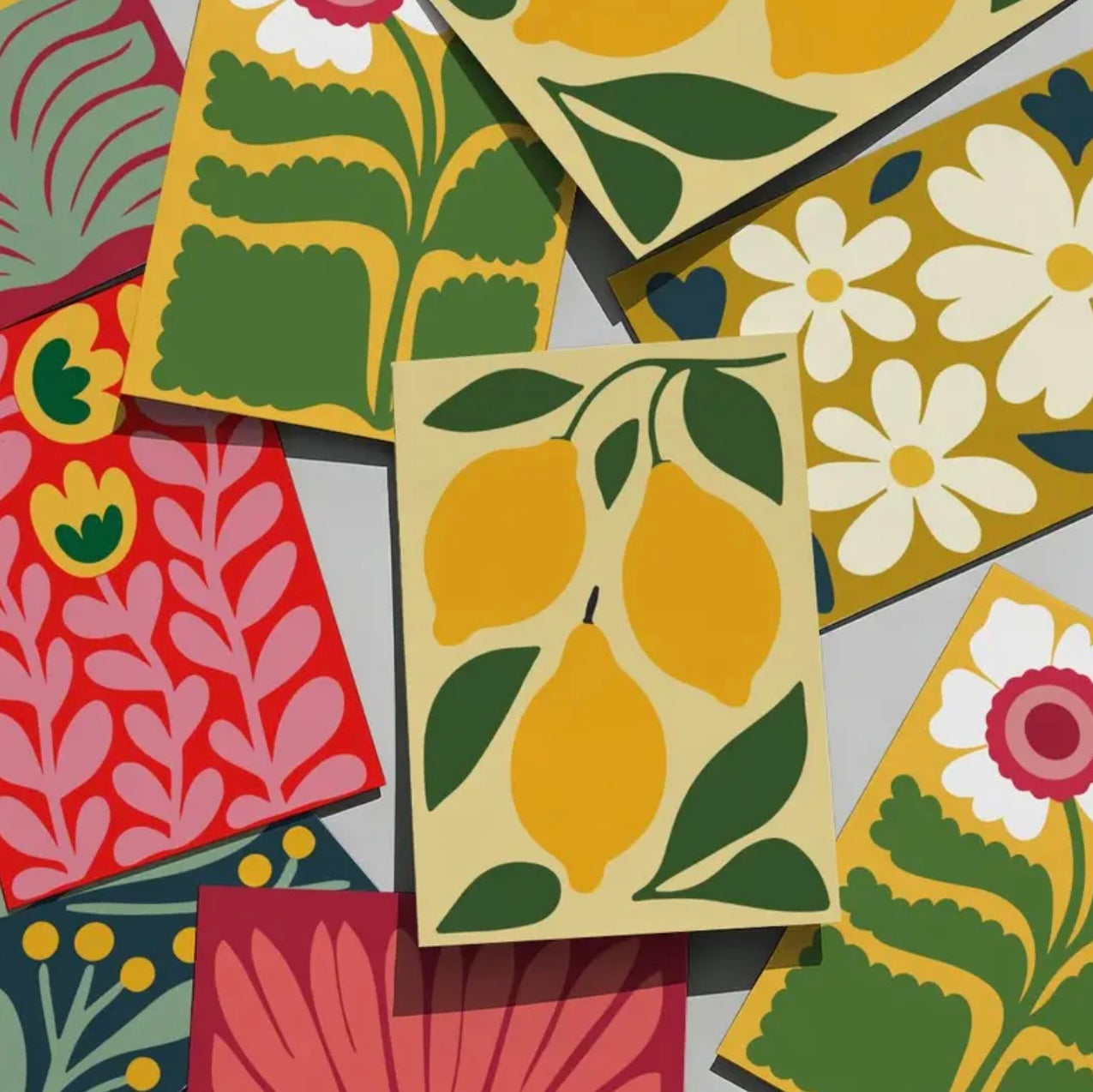 Tarjeta / Postal - 6 Diseños Tropicales