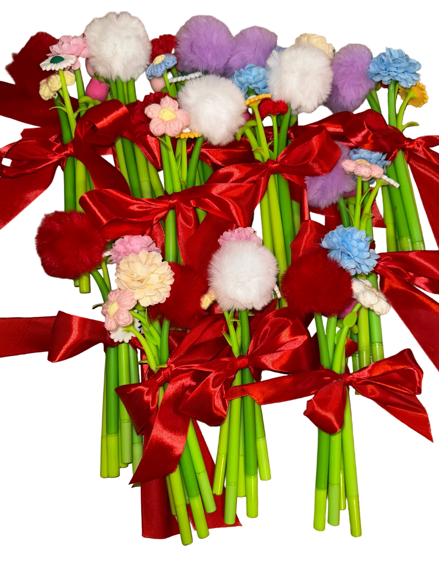 Arreglo de Flores... hecho con bolígrafos!