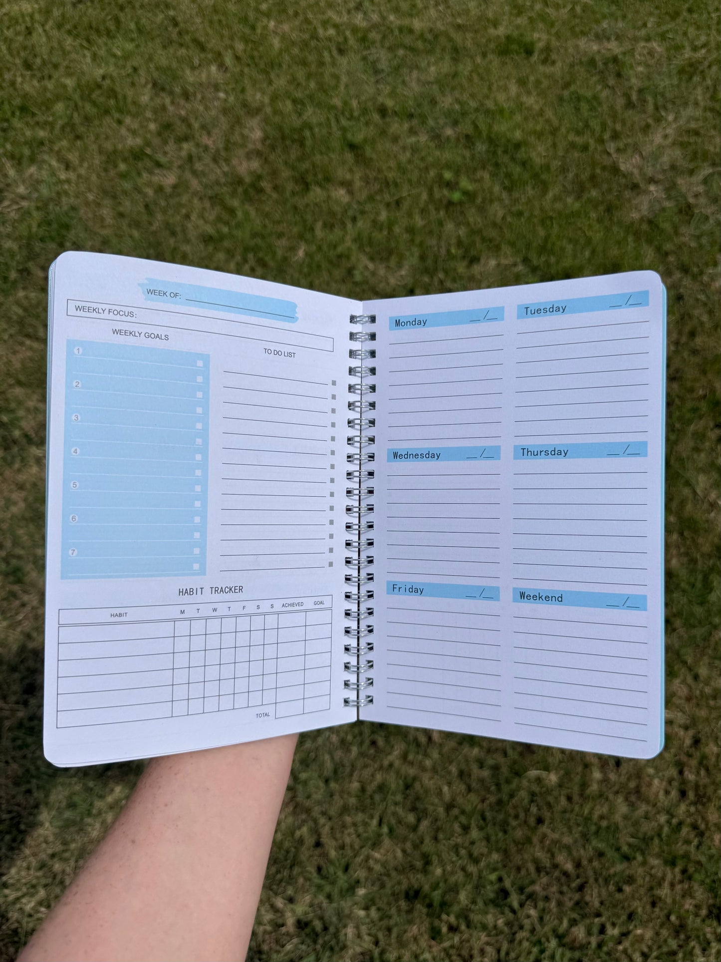 Agenda / Planificador Semanal (Sin fecha)