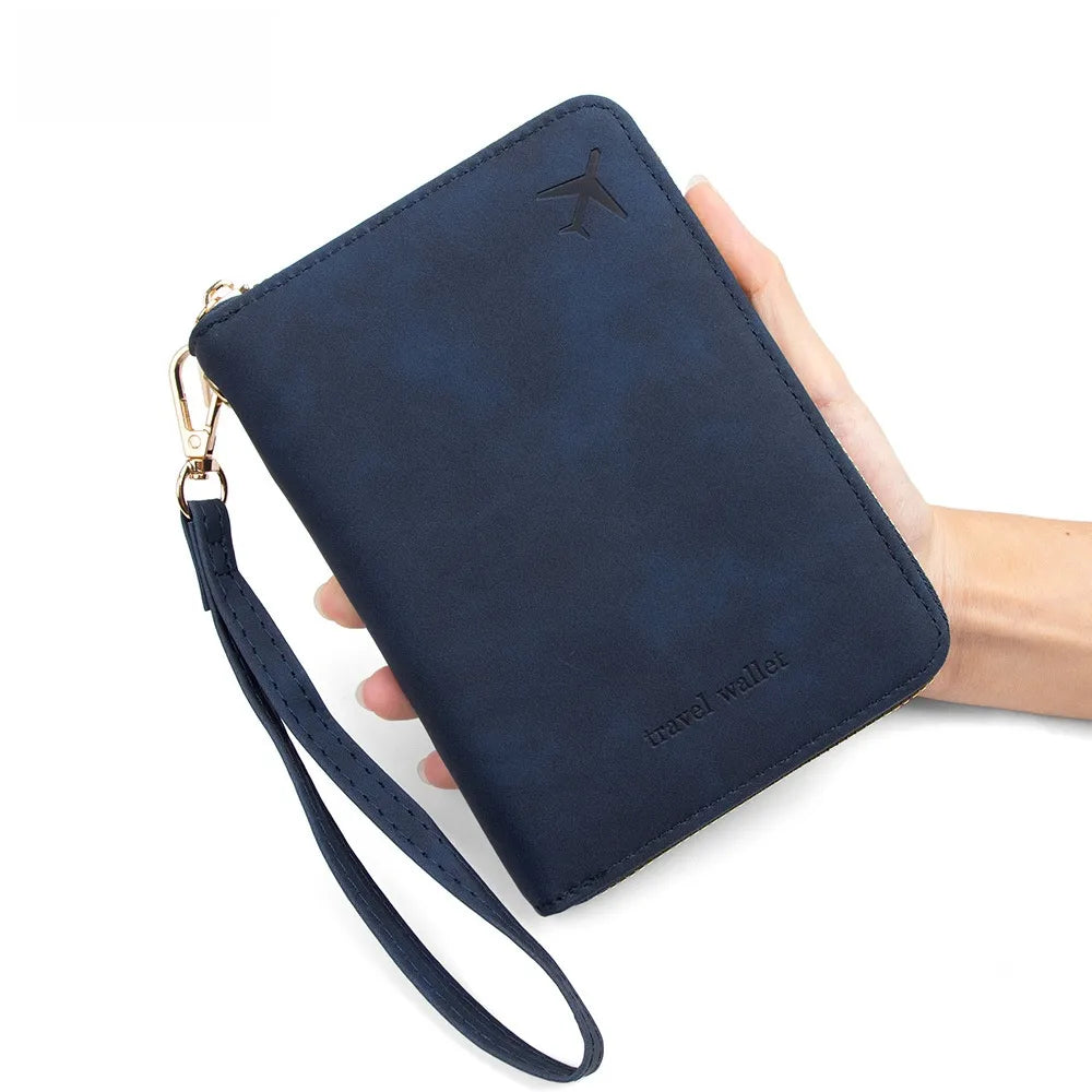 Wallet de Pasaporte con Llavero de Mano (Variedad)