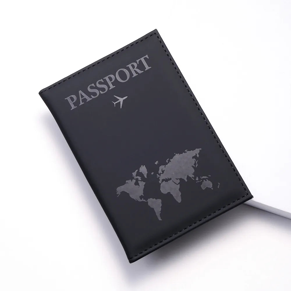 Estuche de Pasaporte - Mapa del Mundo (Variedad)